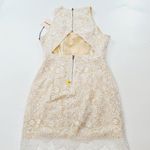 superdown Patty High Neck Crochet Dress in Ivory Small Photo 12