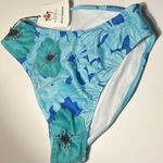 Free People New Roopa x Beth Richards Basic B Bikini bottom blue tropic medium Photo 1