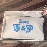 Juicy Couture Pam Gela Wristlet Wallet Pouch with Juicy Key Fob Retro New in Box Photo 2