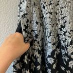 Monique Lhuillier ML Monique L’huillier Black & Silver Formal Maxi Gown Dress Size 0 Photo 4