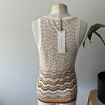 Veronica Beard  Nabella Stripe Pointelle Sweater Tank Photo 3