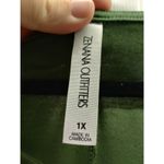 Zenana Outfitters  Size 1X Green Stretchy Sleeveless Midi Dress with Pockets Photo 2