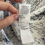 COS Blouse Tank Top White Black Size 12 Photo 3