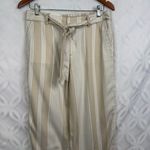 Tommy Hilfiger Striped Palazzo Wide Leg Cropped Pants Size 6 NWT Photo 2