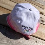 Olympics 2008 Beijing Baseball Cap Hat Pink NWOT Vintage‎ Embroidered Retro White Photo 2