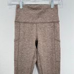 Aerie  Offline‎ The Hugger High Waisted Pocket Leggings Size S Brushed Brown Photo 1