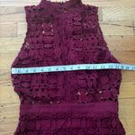 ASTR  The Label Burgundy Lace Dress Size Small Photo 1