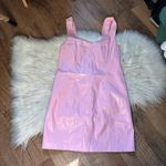 Show Me Your Mumu  Woods Mini Dress In Pink Faux Leather Photo 3