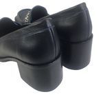 Free People New Hayden Heeled Loafers Stacked Heel Chain Detail Size 39/9 Photo 5