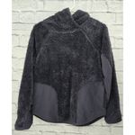 Nike Women's sherpa fleece pullover warm hoodie sweater size small. Photo 1