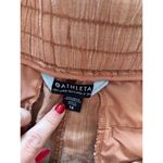 Athleta Shorts Womens Size 14 Orange Pull On Cabo Linen 4" Beachy Coastal Summer Photo 2