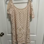 Venus Medium Lace Cold Shoulder Dress Photo 1