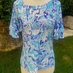 Lilly Pulitzer Lula Elephant Print Top Photo 6