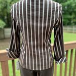 Joseph Ribkoff  brown and silver blouse and brown pants new with tags Photo 4