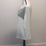 Cache metallic silver loose fit short sleeve sweater Photo 4