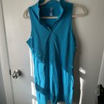 Mono B Teal Activewear Top Blue Size L Photo 1