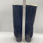 Hush Puppies Vintage Womens 8 W Boots Black Suede Sherpa Lined Mid Calf Made USA Photo 11