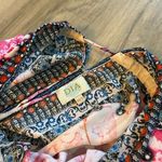 Dia Collections High Low Gem Top Deep V Tie Neck Dress Pink Size undefined Photo 9