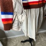 BUCKETLIST cardigan striped sweater medium Brown Photo 6