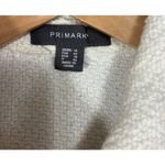 Primark Women's Cream Oversized Shacket Textured Cozy Minimalist Casual Sz 14 Photo 2