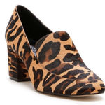 Sole Society NEW So-Marian Leopard Chunky Heels 6.5 B38 Photo 0