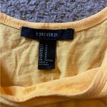Forever 21 Yellow Cropped Tank Top Photo 7