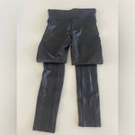 Spanx  Faux Leather Leggings in Black SZ Small Photo 2