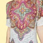 Ginger G Kaleidoscope Abstract Colorful Hippie Shirt Photo 6
