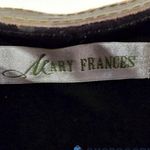 Mary Frances Women's Pink/Green Size Small Kitsch Beaded Clamshell Shoulder Bag Tan Photo 3