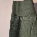 Allbirds  Long Sleeve Tee Cotton Hazy Cargo Casual Athleisure Neutral Solid Green Photo 4