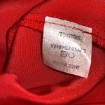Glam red shirt dress size small Photo 6