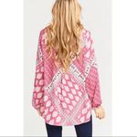 Show Me Your Mumu  Thatcher Tie Front Paisley Peasant Top XS Photo 8