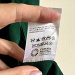 Reformation  Dress Ledger Maxi Chiffon High Neck in Sycamore Green size 2 UB Photo 9