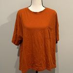 Christian Siriano | Burnt Orange short sleeve t shirt Size XL Photo 6