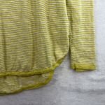 Eileen Fisher  PS Petite Tunic Sweater Top Linen Striped Knit Long Sleeve Shirt Photo 2