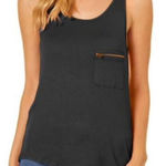 Splash Sexy Solid Black Tank Top Size Medium Photo 0