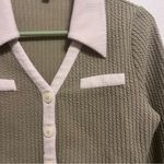 Petite Studio NYC Monroe Cardigan/Top Green Size XS Photo 8