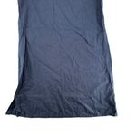 Madison Mathews Navy Blue Shift Dress Short Sleeve Tassels Boho Oversized Small Photo 2