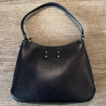Kate Spade  Black Pebble Leather Hobo Shoulder Bag Photo 0