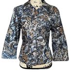 Rebecca Malone  blue textured dress jacket PXL‎ Photo 0