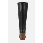 Marc Fisher Gaby Size 6 Black Womens Faux Leather Tall Knee-High Boots Shoes Photo 3
