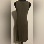 Free People EUC  Beach Olive Green Slit Dress size medium Photo 3
