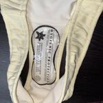 Solid & Striped NWOT  Yellow Blonde Rib Ribbed Elle Bikini Bottoms Women's Large Photo 4