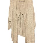 prAna Woman's Grey Casual Organic Cotton Blend Cadigan Size Large Photo 0