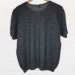 Vintage Haband short sleeve gray sweater Cottagecore grannycore Size undefined Photo 11