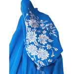 Yumi Kim  Fairy Silk Floral Embroidery V-Neck Mini Dress XS Blue Boho Cottagecore Photo 5