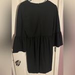 Club Monaco  Black Bell Sleeve Dress, Sz 8 NWOT Photo 2