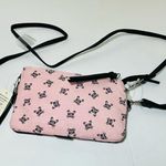 Cat Meow Pink Crossbody Wallet Purse New Photo 3