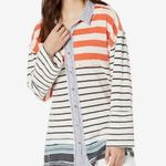 We The Free  school house stripe oversized top Photo 3