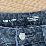 Old Navy Women's Dark Gray wide leg jeans Photo 1